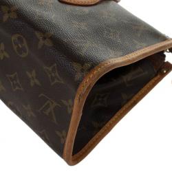 Pre Owned Louis Vuitton Monogram Canvas Popincourt Bag