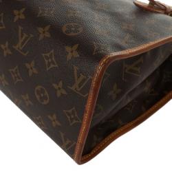 Pre Owned Louis Vuitton Monogram Popincourt Haut Tote