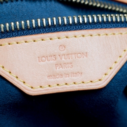 Pre Owned Louis Vuitton Monogram Blue Denim Daily GM Bag