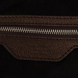 Pre Owned Louis Vuitton Bronze Mahina Leather XL Hobo