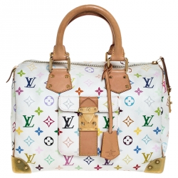 Louis Vuitton Speedy Handbag Monogram Multicolor 30 Multicolor 2246841