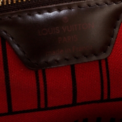 Louis Vuitton Damier Ebene Canvas Neverfull GM Bag