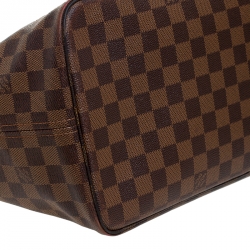 Louis Vuitton Damier Ebene Canvas Neverfull GM Bag