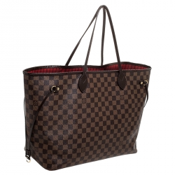 Louis Vuitton Damier Ebene Canvas Neverfull GM Bag
