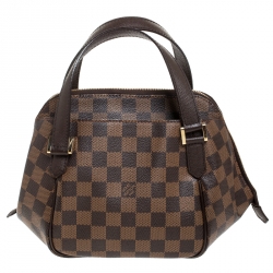 Pre Owned Louis Vuitton Damier Ebene Belem MM Bag