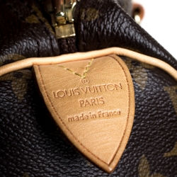 Pre Owned Louis Vuitton Monogram Canvas Speedy 30 Bag