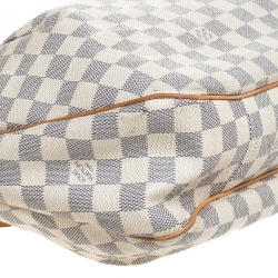 Pre Owned Louis Vuitton Damier Azur Canvas Evora MM Bag