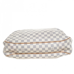 Pre Owned Louis Vuitton Damier Azur Canvas Evora MM Bag