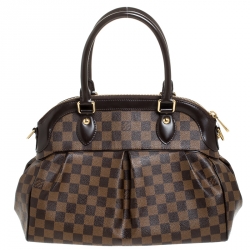 Pre Owned حقيبة لوي فيتون تريفي كانفاس دامييه أيبين PM