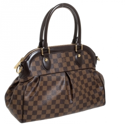 Pre Owned حقيبة لوي فيتون تريفي كانفاس دامييه أيبين PM