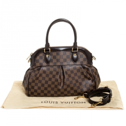Pre Owned حقيبة لوي فيتون تريفي كانفاس دامييه أيبين PM