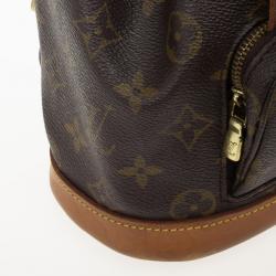 Pre Owned Louis Vuitton Monogram Montsouris PM Backpack 
