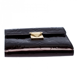 مملوكة مسبقًا Louis Vuitton Amarante Monogram Vernis Koala Wallet