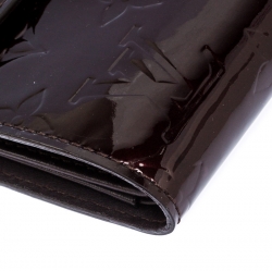 مملوكة مسبقًا Louis Vuitton Amarante Monogram Vernis Koala Wallet