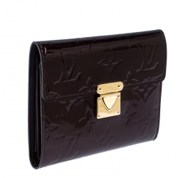 مملوكة مسبقًا Louis Vuitton Amarante Monogram Vernis Koala Wallet