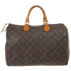 Pre Owned Louis Vuitton Monogram Speedy 35　