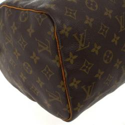Pre Owned Louis Vuitton Monogram Speedy 30　