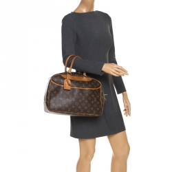 Pre Owned Louis Vuitton Monogram Canvas Deauville Bag
