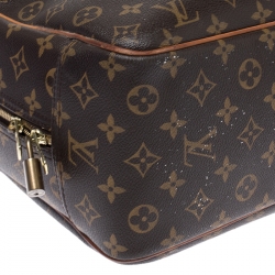 Pre Owned Louis Vuitton Monogram Canvas Deauville Bag