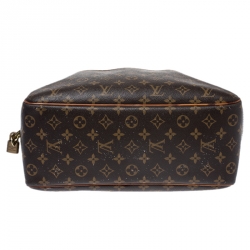 Pre Owned Louis Vuitton Monogram Canvas Deauville Bag