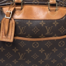 Pre Owned Louis Vuitton Monogram Canvas Deauville Bag