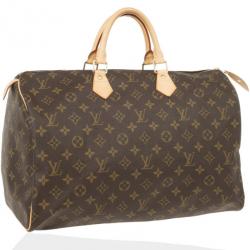 Pre Owned Louis Vuitton Monogram Speedy 40