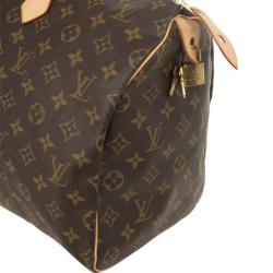 Pre Owned Louis Vuitton Monogram Speedy 40