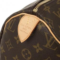 Pre Owned Louis Vuitton Monogram Speedy 40