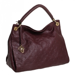Pre Owned Louis Vuitton Aurore Monogram Empreinte Leather Artsy MM Bag