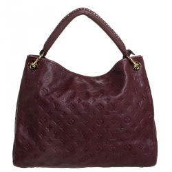 Pre Owned Louis Vuitton Aurore Monogram Empreinte Leather Artsy MM Bag