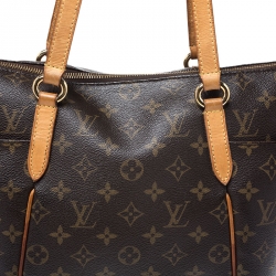 مملوكة مسبقًا حقيبة لوي فيتون توتالي كانفاس مونوغرامي PM