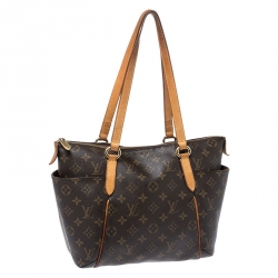 مملوكة مسبقًا حقيبة لوي فيتون توتالي كانفاس مونوغرامي PM