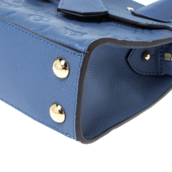 مملوكة مسبقًا Louis Vuitton Iris Monogram Empreinte Leather Pont Neuf Mini Bag