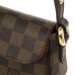 Pre Owned Louis Vuitton Damier Canvas Ravello PM Bag