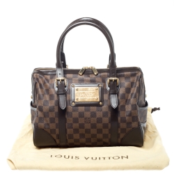 Pre Owned Louis Vuitton Damier Ebene Canvas Berkeley Bag