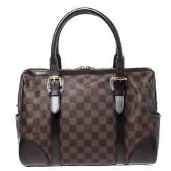 Pre Owned Louis Vuitton Damier Ebene Canvas Berkeley Bag