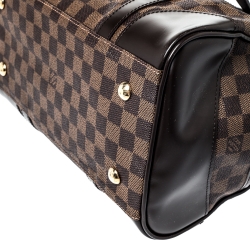 Pre Owned Louis Vuitton Damier Ebene Canvas Berkeley Bag