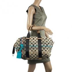 Louis Vuitton Monogram Cheche Gypsy GM - Blue Luggage and Travel