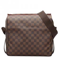 Louis Vuitton Damier Ebene Canvas Naviglio Messenger Bag Louis Vuitton |  The Luxury Closet