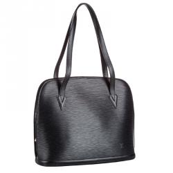 Pre Owned حقيبة لوي فيتون لوساك جلد ايبي سوداء