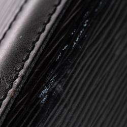 Pre Owned حقيبة لوي فيتون لوساك جلد ايبي سوداء