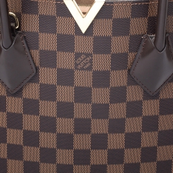 Pre Owned Louis Vuitton Damier Ebene Canvas Kensington V Bag