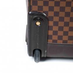 Pre Owned Louis Vuitton Damier Ebene Canvas Business Pegase Legere 55 Luggage Bag