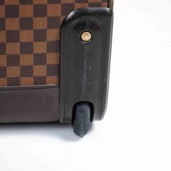 Pre Owned Louis Vuitton Damier Ebene Canvas Business Pegase Legere 55 Luggage Bag