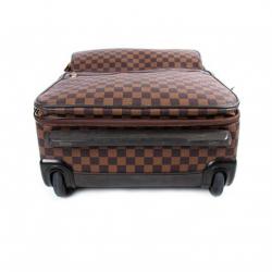 Pre Owned Louis Vuitton Damier Ebene Canvas Business Pegase Legere 55 Luggage Bag