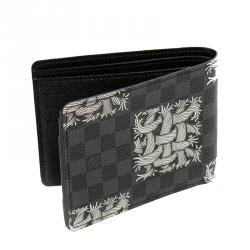 مملوكة مسبقًا محفظة لوي فيتون نيميث دامييه غرافايت