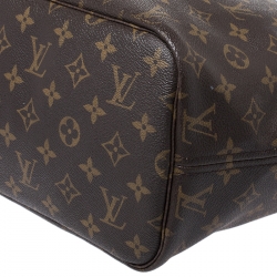 مملوكة مسبقًا حقيبة لوي فيتون نيفرفول كانفاس مونوغرامية MM 