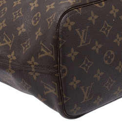 مملوكة مسبقًا حقيبة لوي فيتون نيفرفول كانفاس مونوغرامية MM 