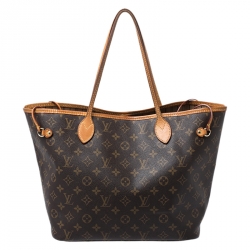 مملوكة مسبقًا ح�قيبة لوي فيتون نيفرفول كانفاس مونوغرامية MM 