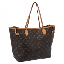مملوكة مسبقًا حقيبة لوي فيتون نيفرفول كانفاس مونوغرامية MM 